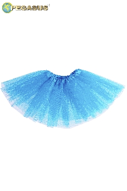GONNA TULLE BAMBINA TURCHESE